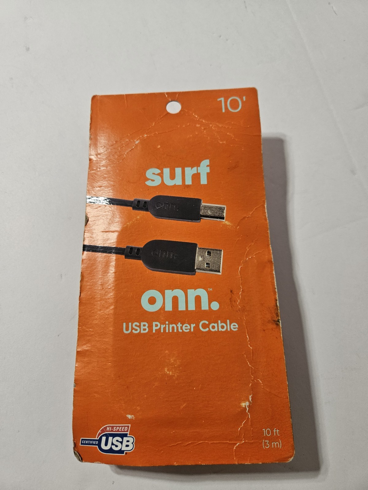 Surf Onn USB Printer Cable 10 ft
