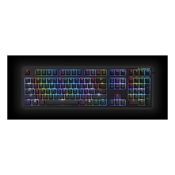 Topre Realforce RGB Mechanical Gaming Keyboard R2A-US4G-BK Black Full Size US