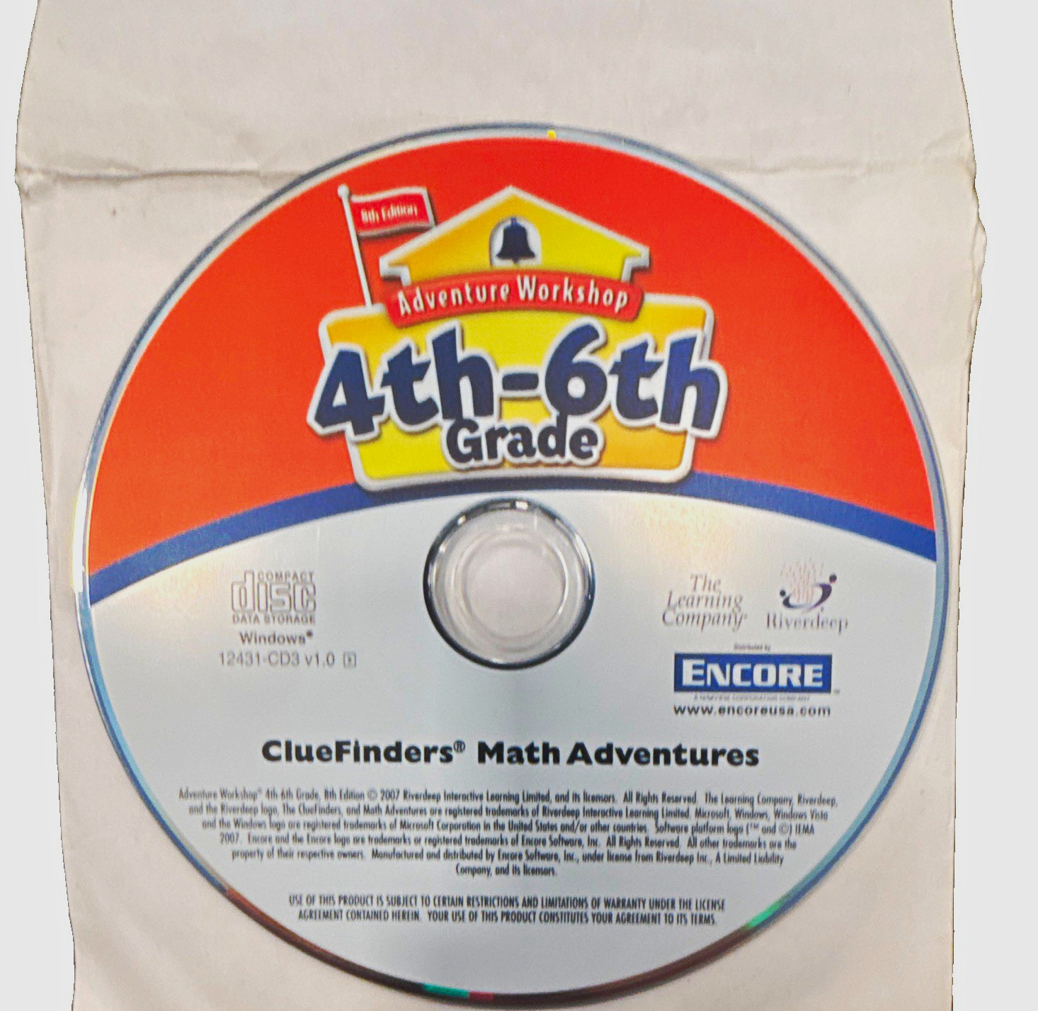 Encore ClueFinders Math Adventures 4th-6th Grade Windows English CD-ROM
