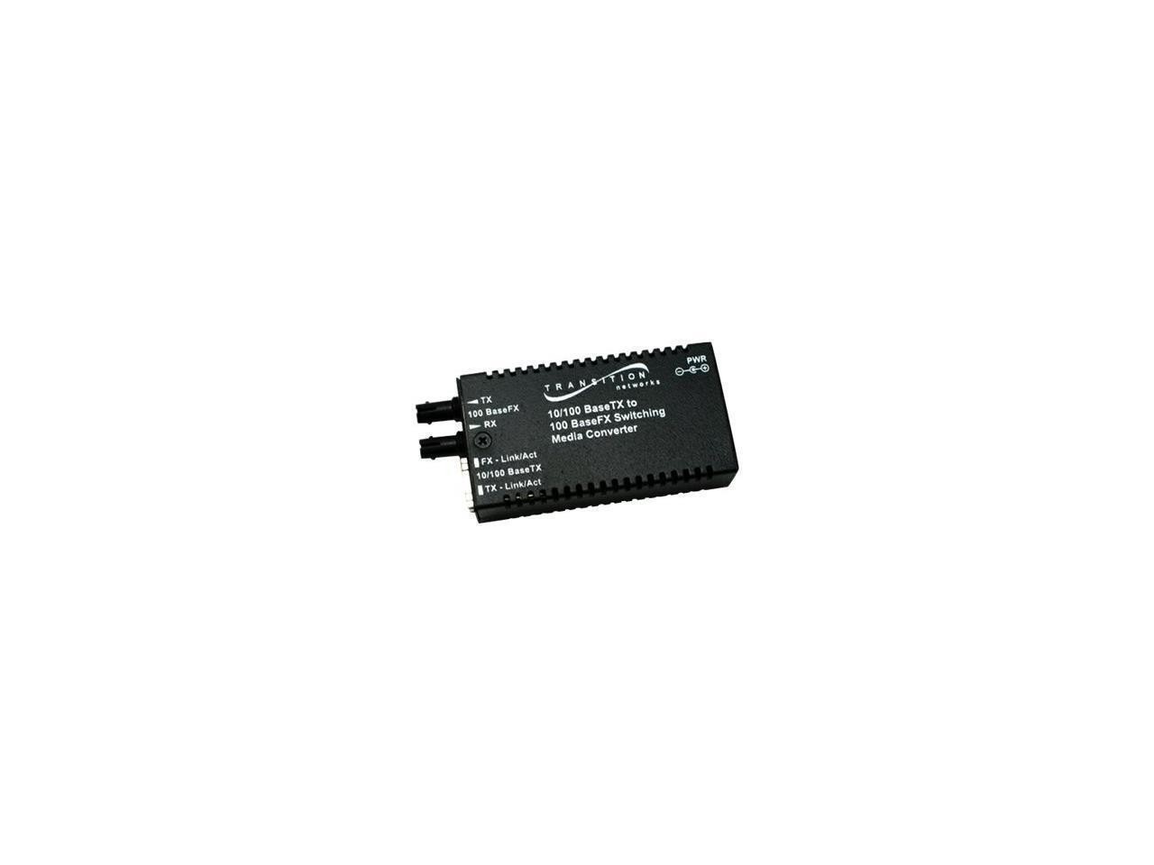 Transition Networks Mini Fast M/E-PSW-FX-02 (SC) Media Converter
