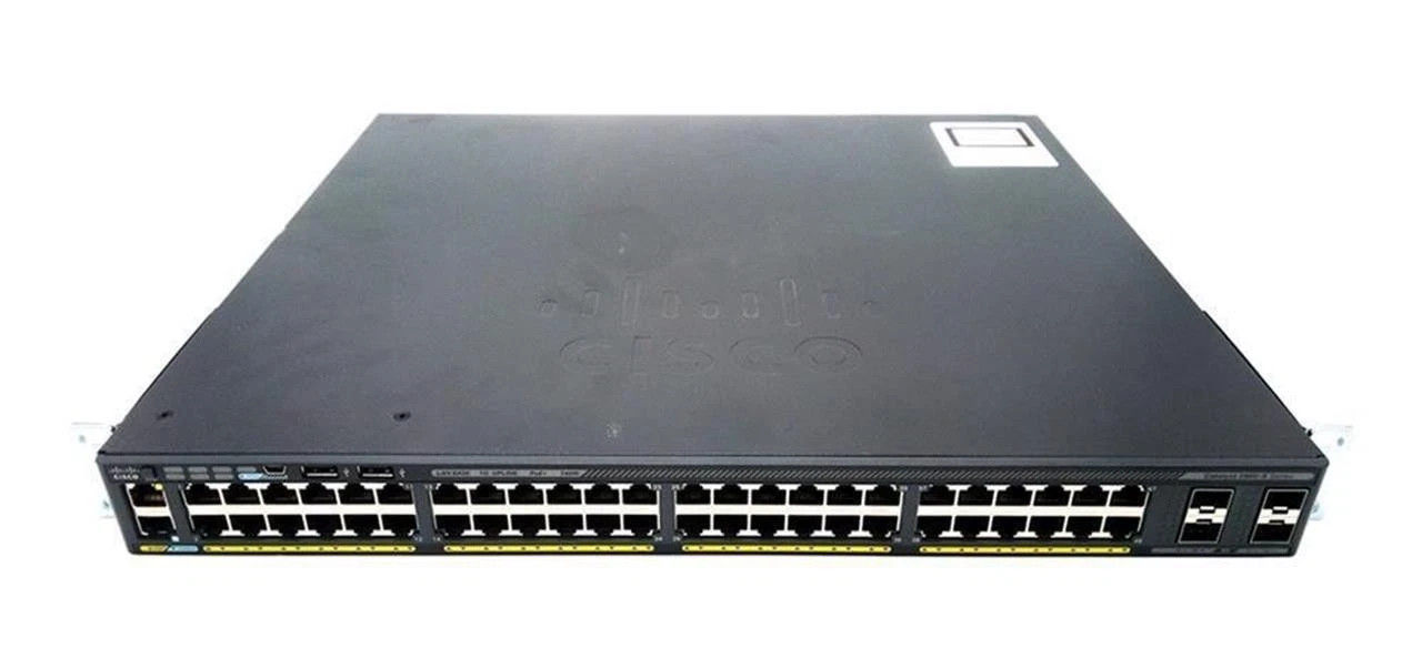 Cisco WS-C2960X-48FPD-L  Catalyst 2960‑X 48-Port PoE+ Gigabit Switch