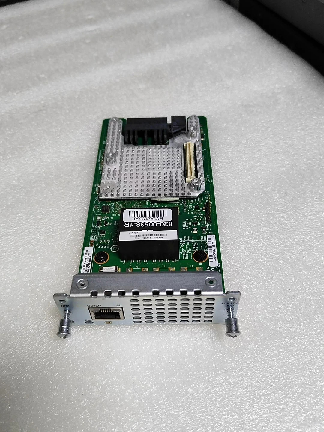 Cisco Router Module Cards NIM-1CE1T1-PRI 1 Port Multi-Flex Trunk Voice/ Channel