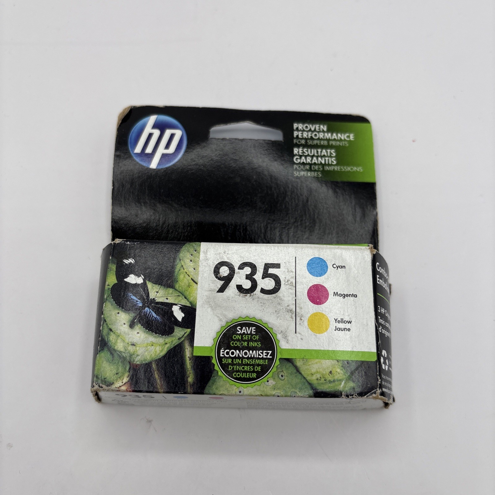 New Genuine HP 935 Color 3PK Ink Cartridges OfficeJet Pro Expired
