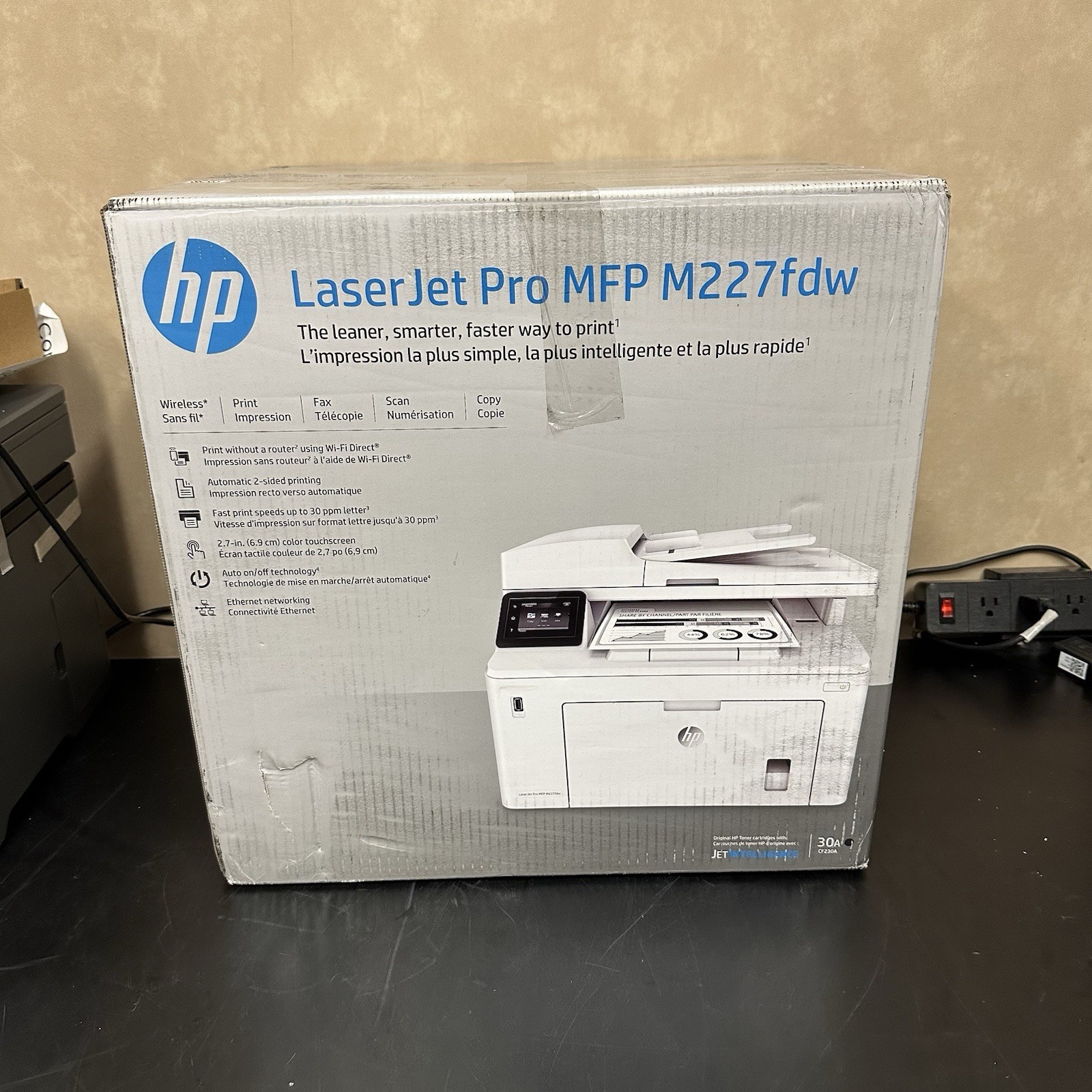 HP LaserJet Pro MFP M227fdw All-in-One Wireless Printer G3Q75A