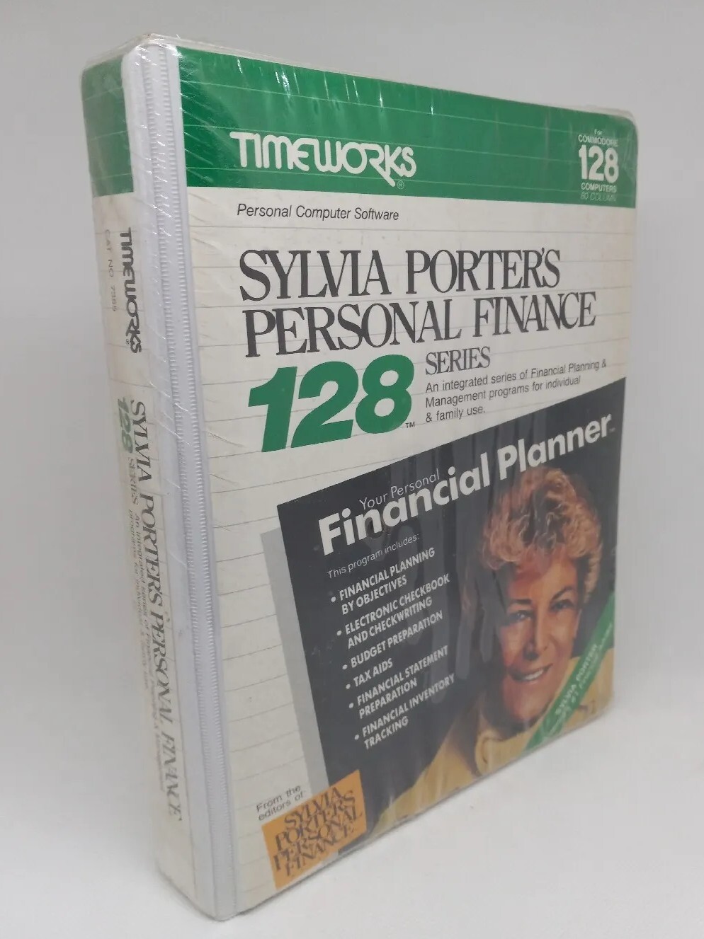 Commodore 128 Sylvia Porter's Personal Finance Series Timeworks 1984 Brand New