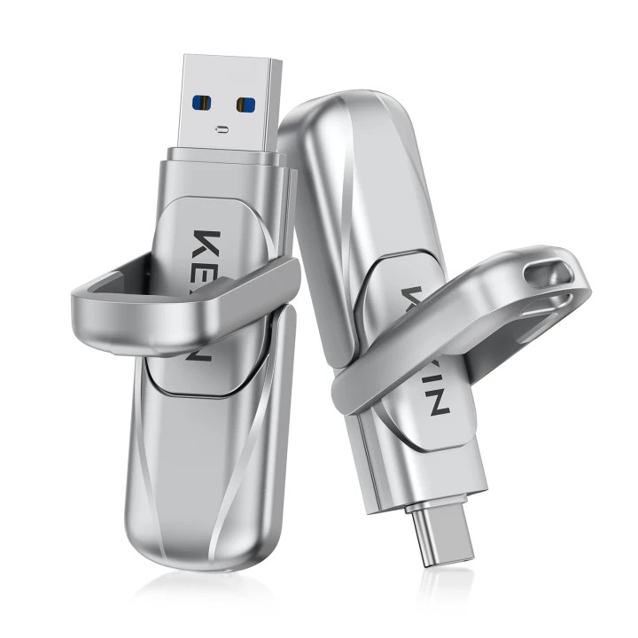 Kexin 128GB PSSD Solid State Flash Drive USB‑C USB3.2 Gen2 Up to 450MB/s Externa