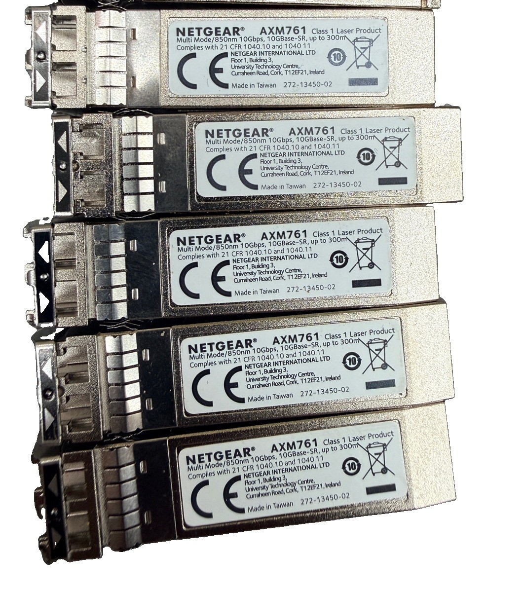 Netgear - AXM761P10-10000S - ProSafe AXM761 - SFP+ Transceiver Module - 10 GigE -