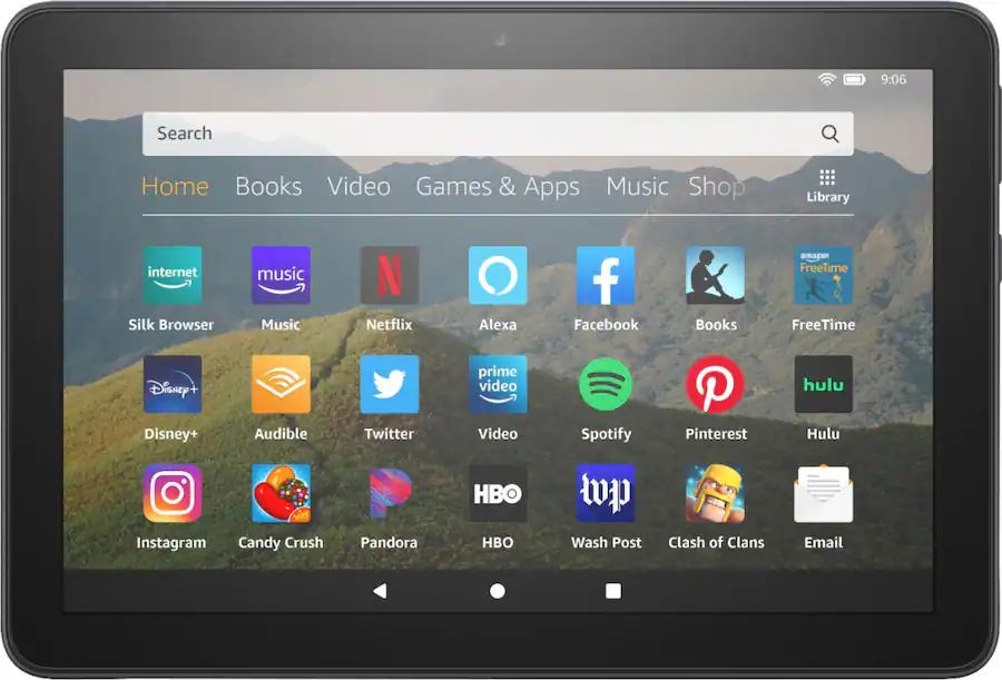 Amazon Fire HD 8 10th Gen - 8" Tablet - 32GB - Black - B07TMJ1R3X