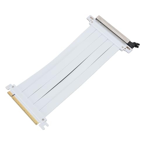 PCIE 4.0 Riser Cable, 128Gbps High Speed Flexible GPU Extension Riser Cable A...