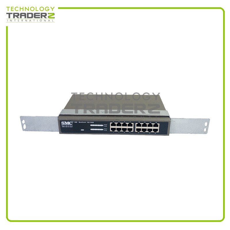 EZNET-16SW-IBM SMC EZ1016DT 10/100Mbps 16-Port Network Switch W/ Ear Bracket