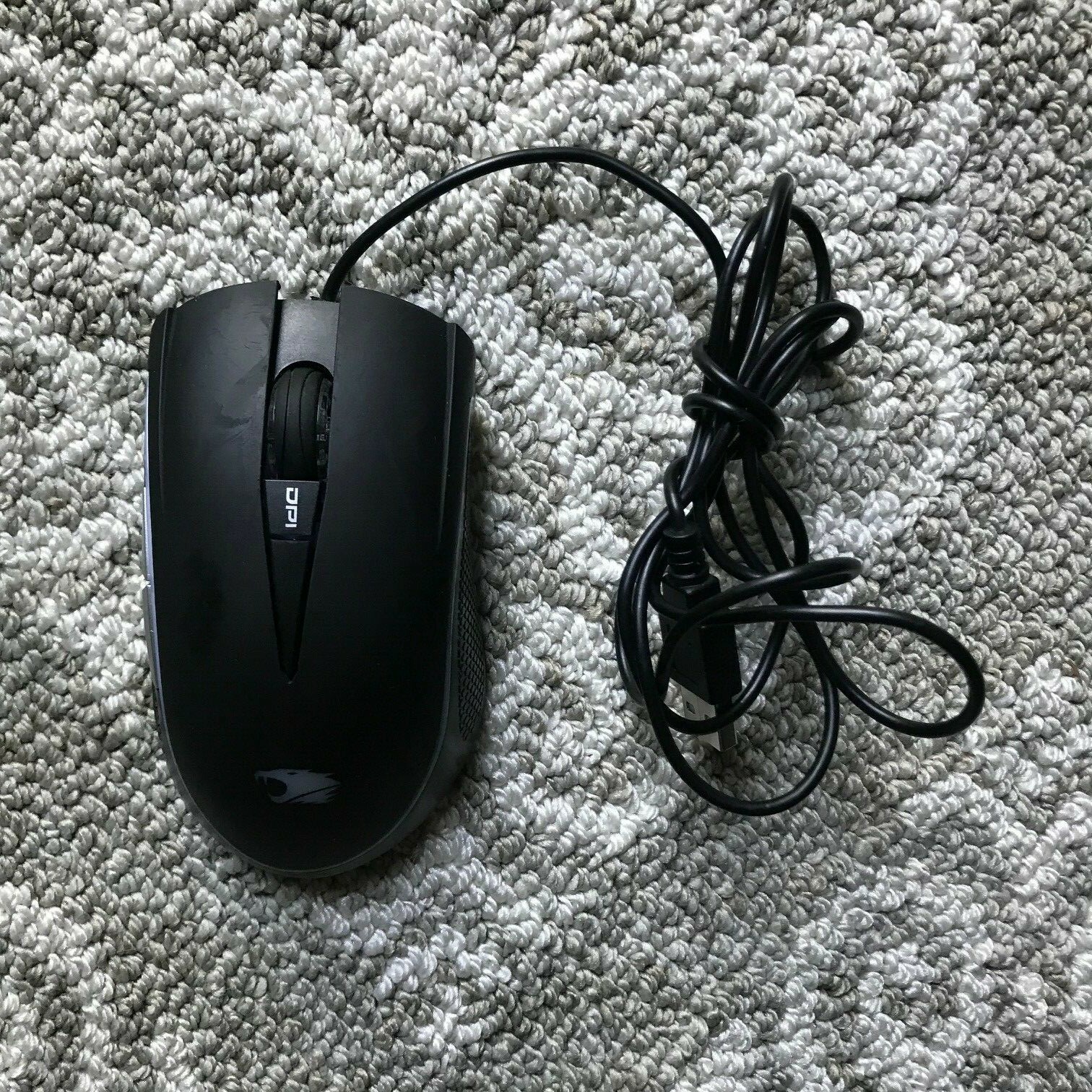 iBuyPower Zeus E2 Wired Gaming Mouse Black