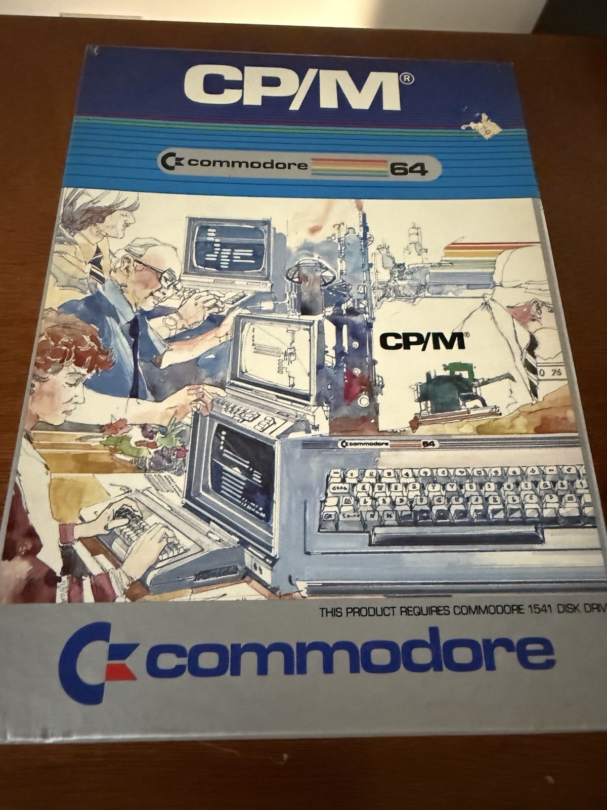Commodore 64 CP/M Cartridge Module CIB Complete - Cartridge Sealed in Plastic