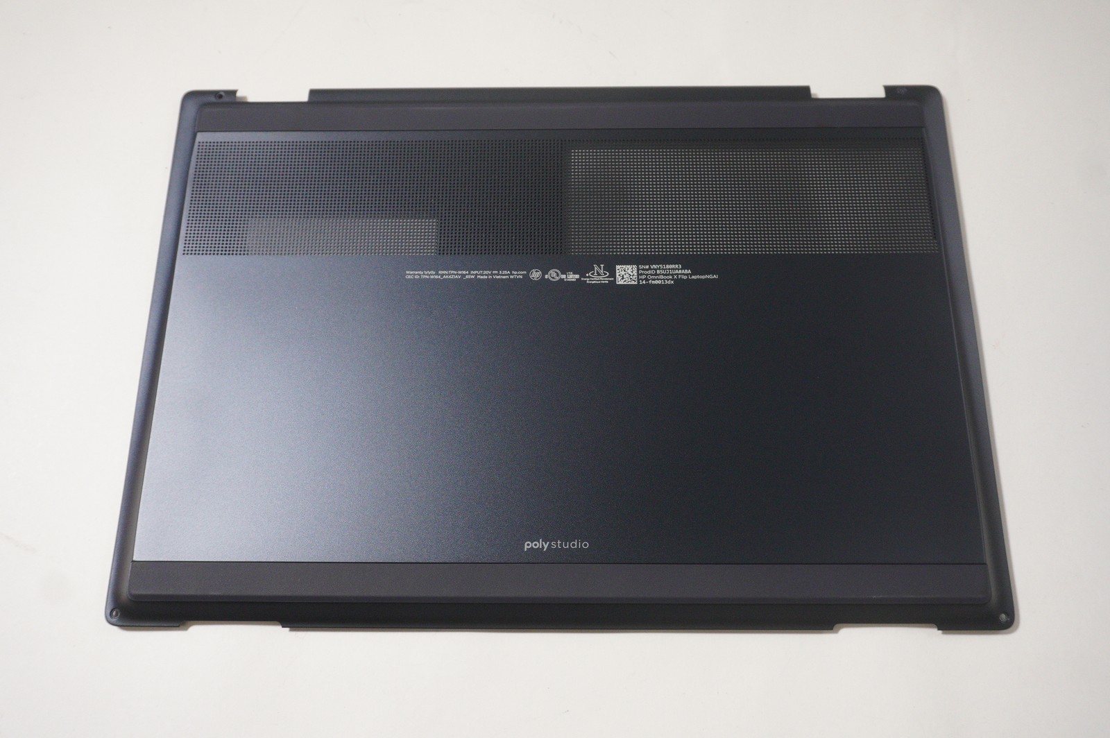 P31110-001 Hp Bottom Base Cover Atmospheric Blue 14-FM0013DX