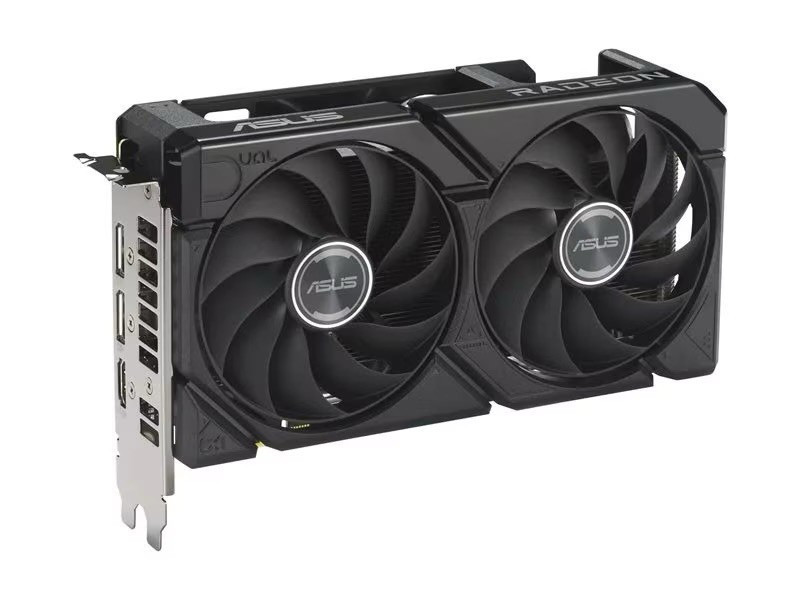 ASUS Dual OC AMD Radeon RX 7600 8GB Graphics Card Ray Tracing HDMI DP