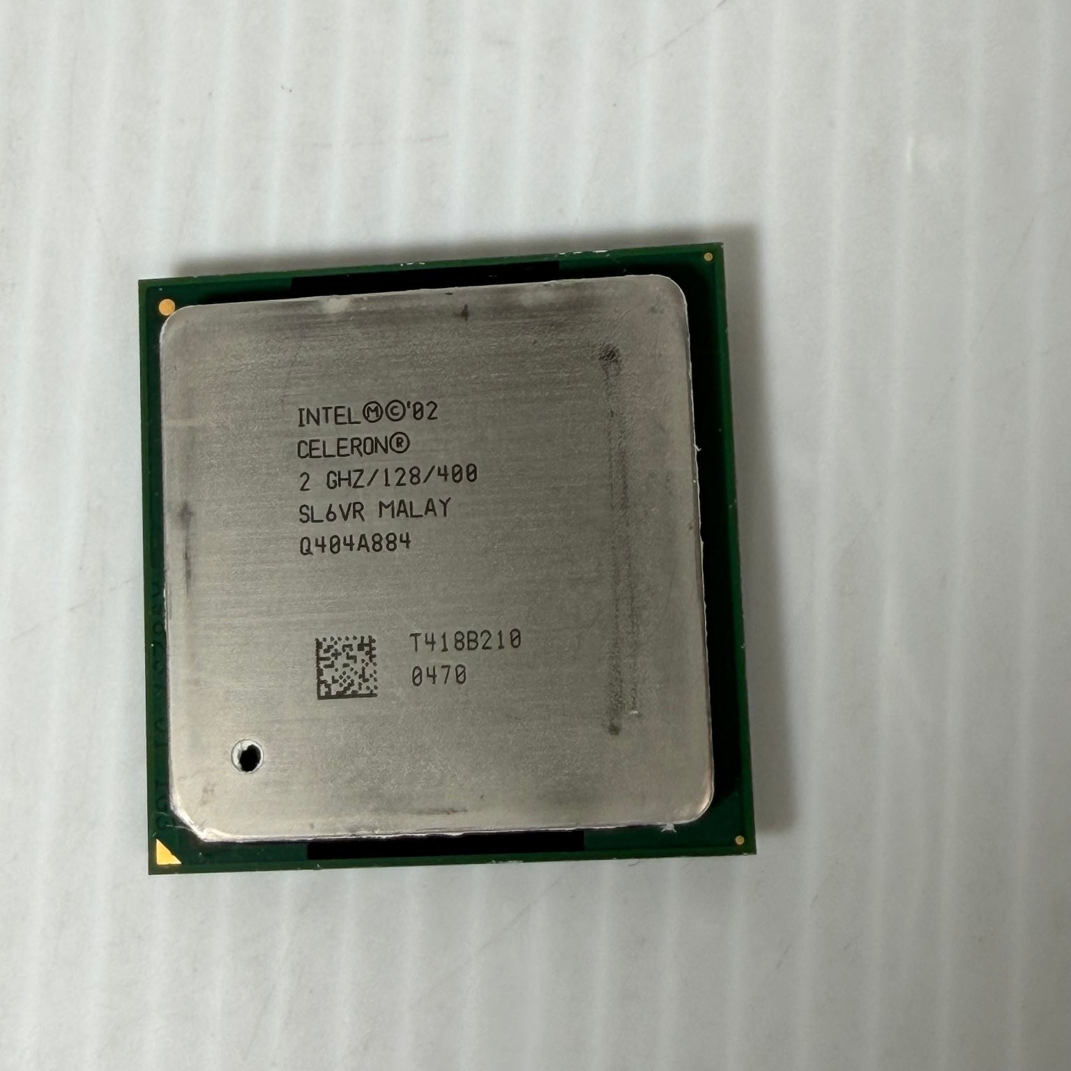 Intel Celeron 2 GHz 128/400 SL6VR Processor CPU