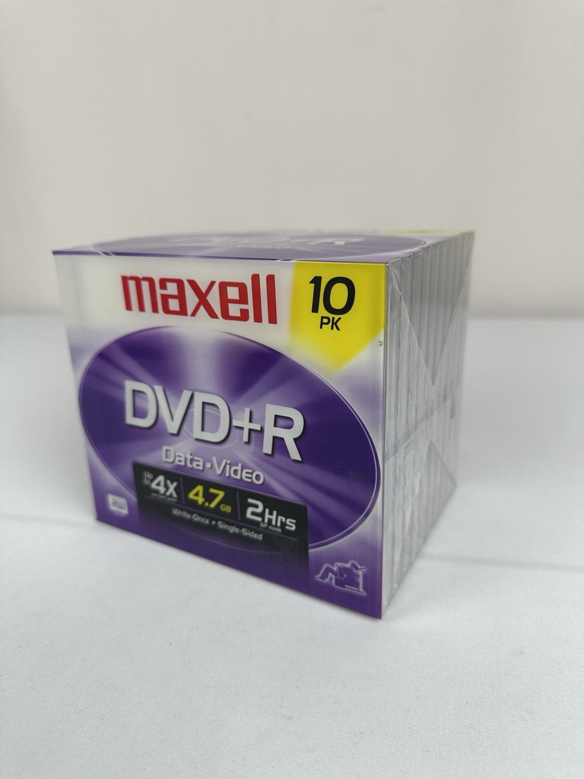 NEW Maxell 10 PK DVD+R Data- Video 4.7 GB