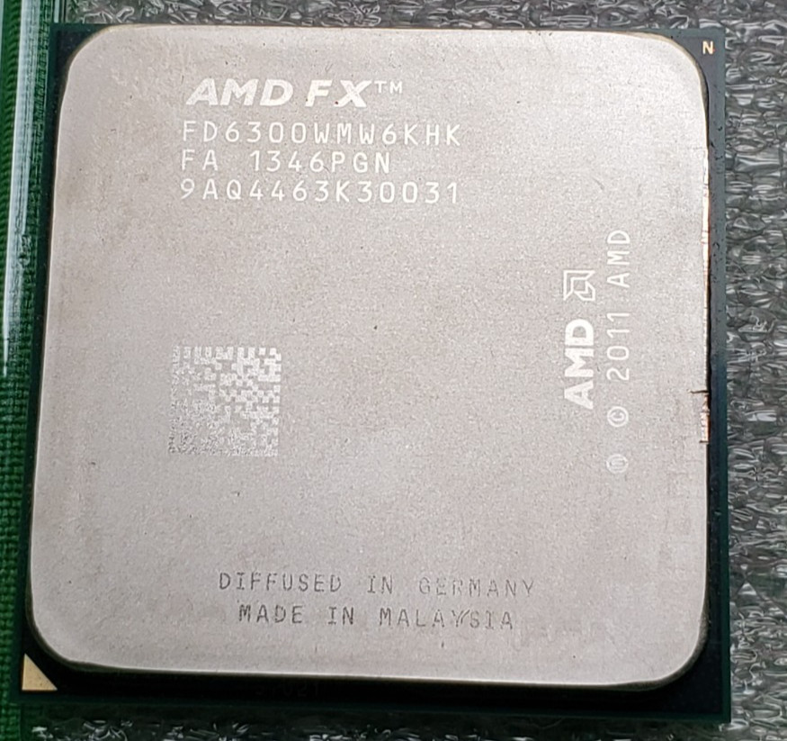 AMD FX-6300 3.5 GHz Socket AM3+ Desktop CPU Processor FD6300WMW6KHK