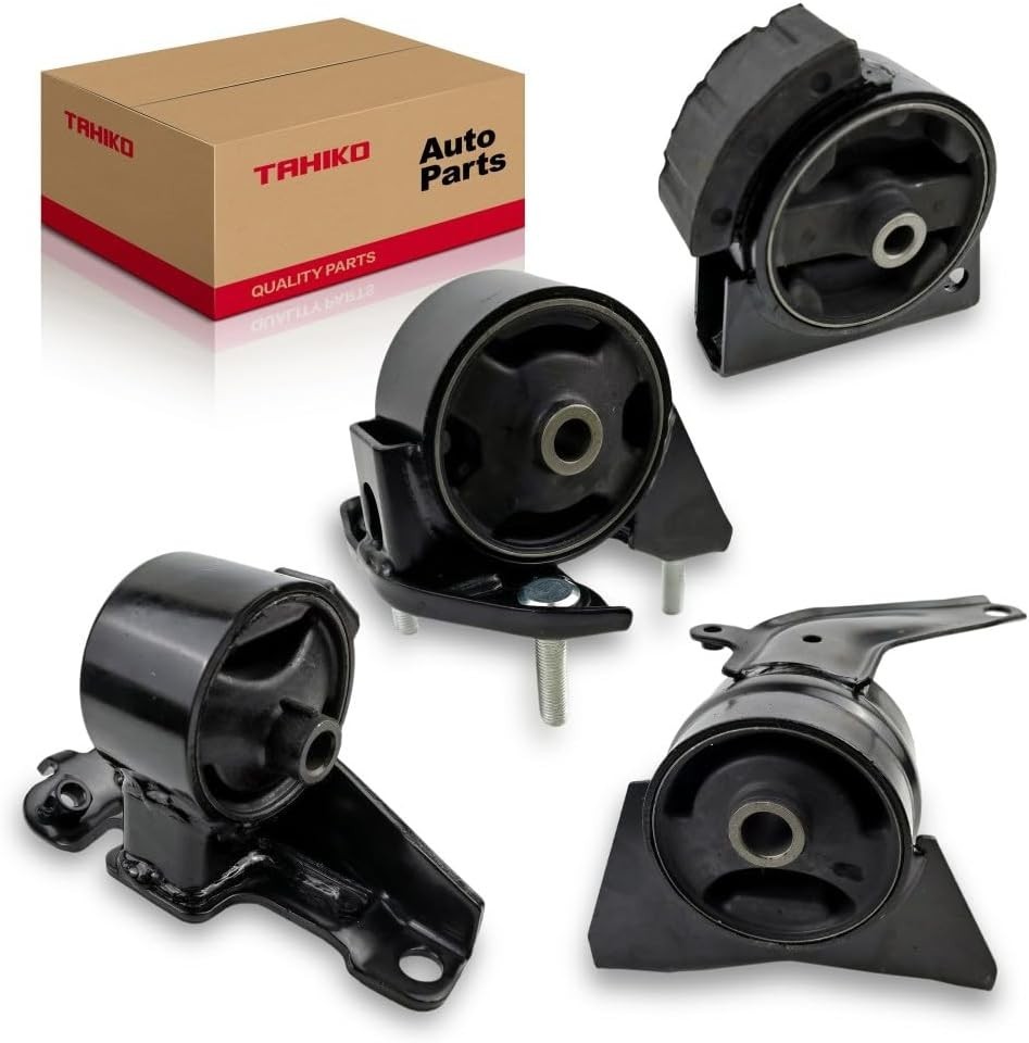 4PCS Engine Motor & Trans Mount Set Compatible with Toyota Corolla 1.6L / Geo...