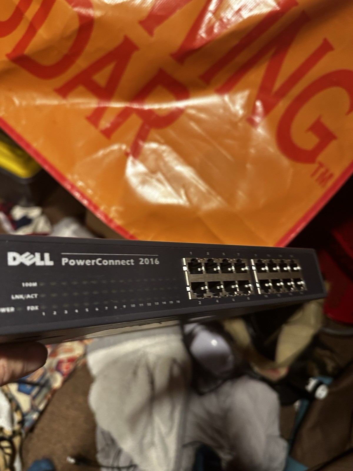Dell  PowerConnect (PCT2016) 16-Ports Rack-Mountable Switch