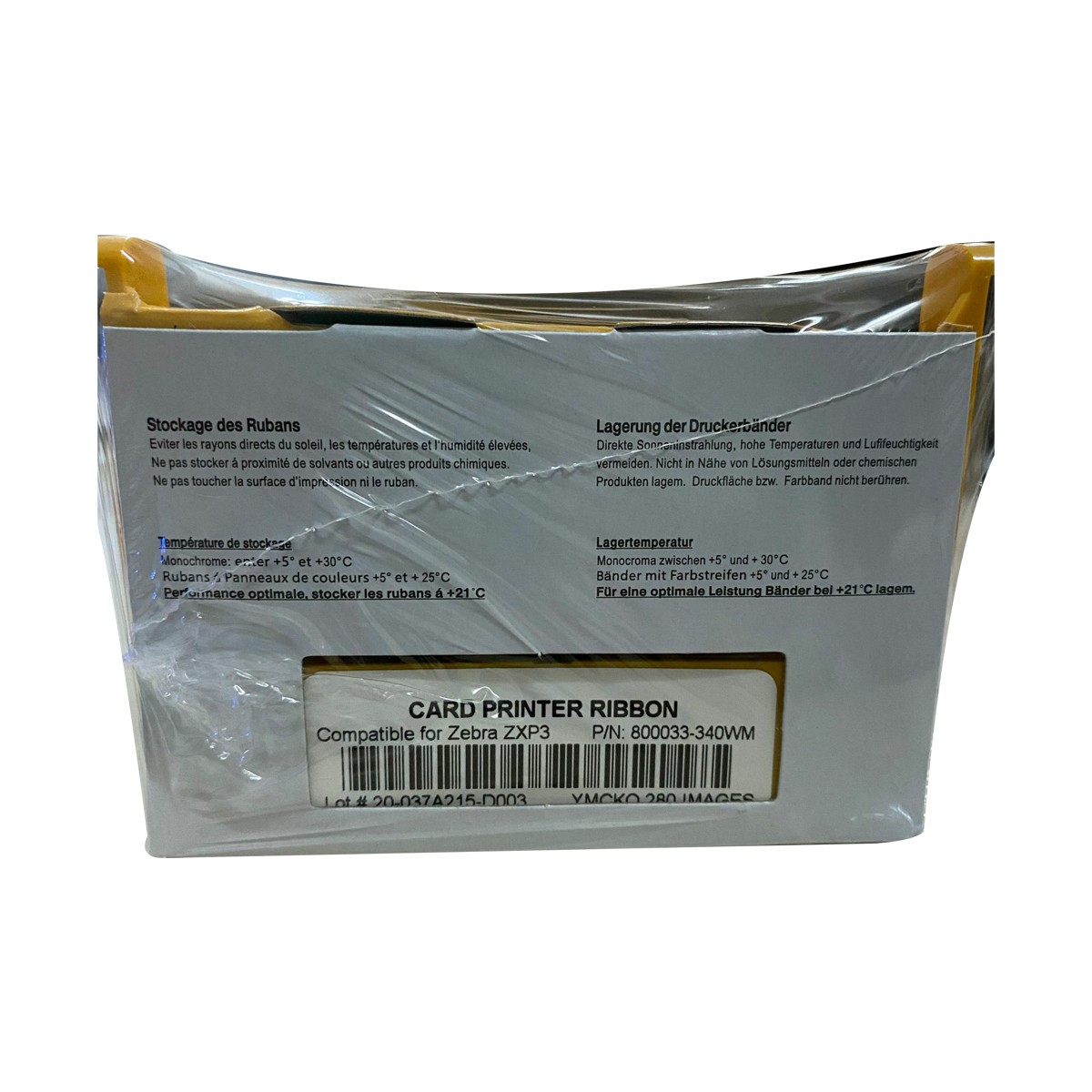 Ribbon For Zebra ZXP Series3 Thermal Printer YMCKO 800033-340WM -280 Prints
