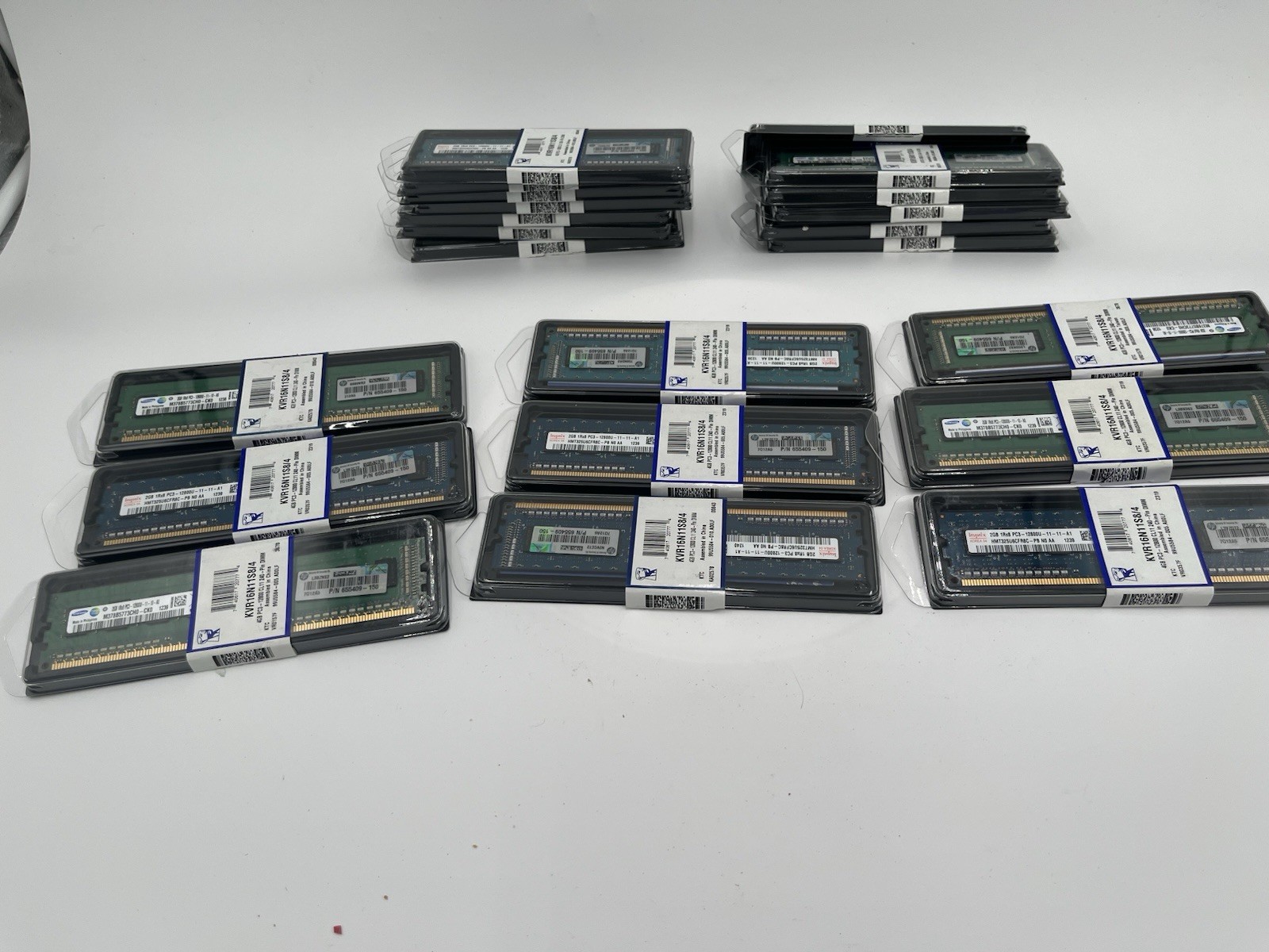 Lot of 22 Kingston ValueRAM 4GB PC3-12800U 240-Pin DDR3 1600MHz Desktop RAM