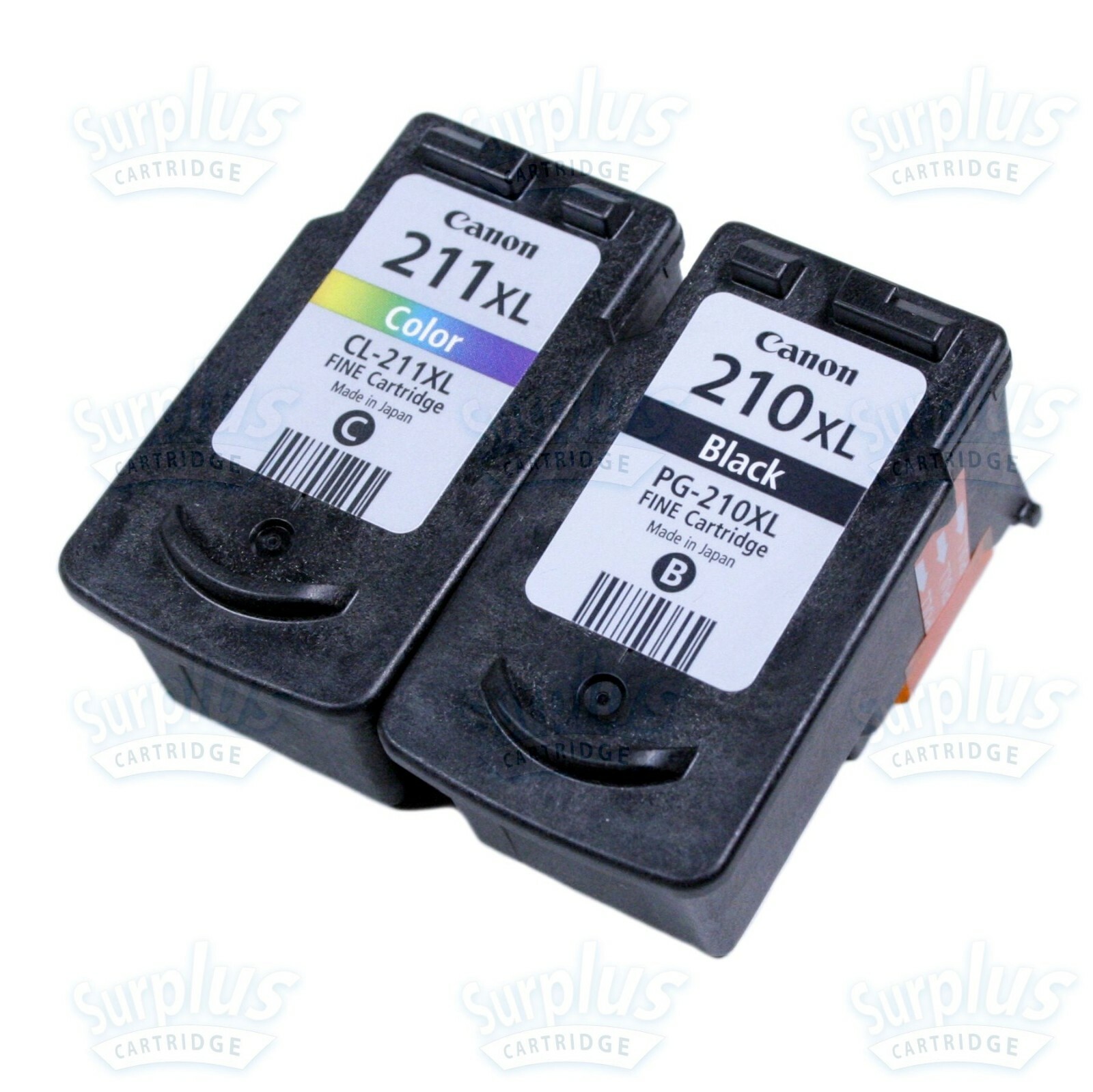 2-PK Genuine Canon PG-210XL Black&211XL Color Ink MP240 MP260 MX360 MP480 MP490