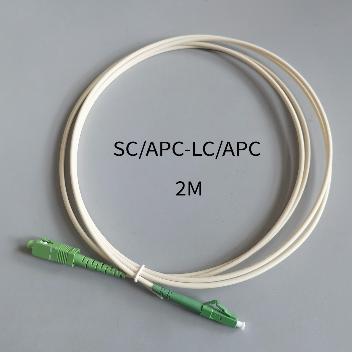 Fiber Optic Cable LC/APC-SC/APC Simplex Mode 2M/3M/5M/10M/15M G657A2 LSZH