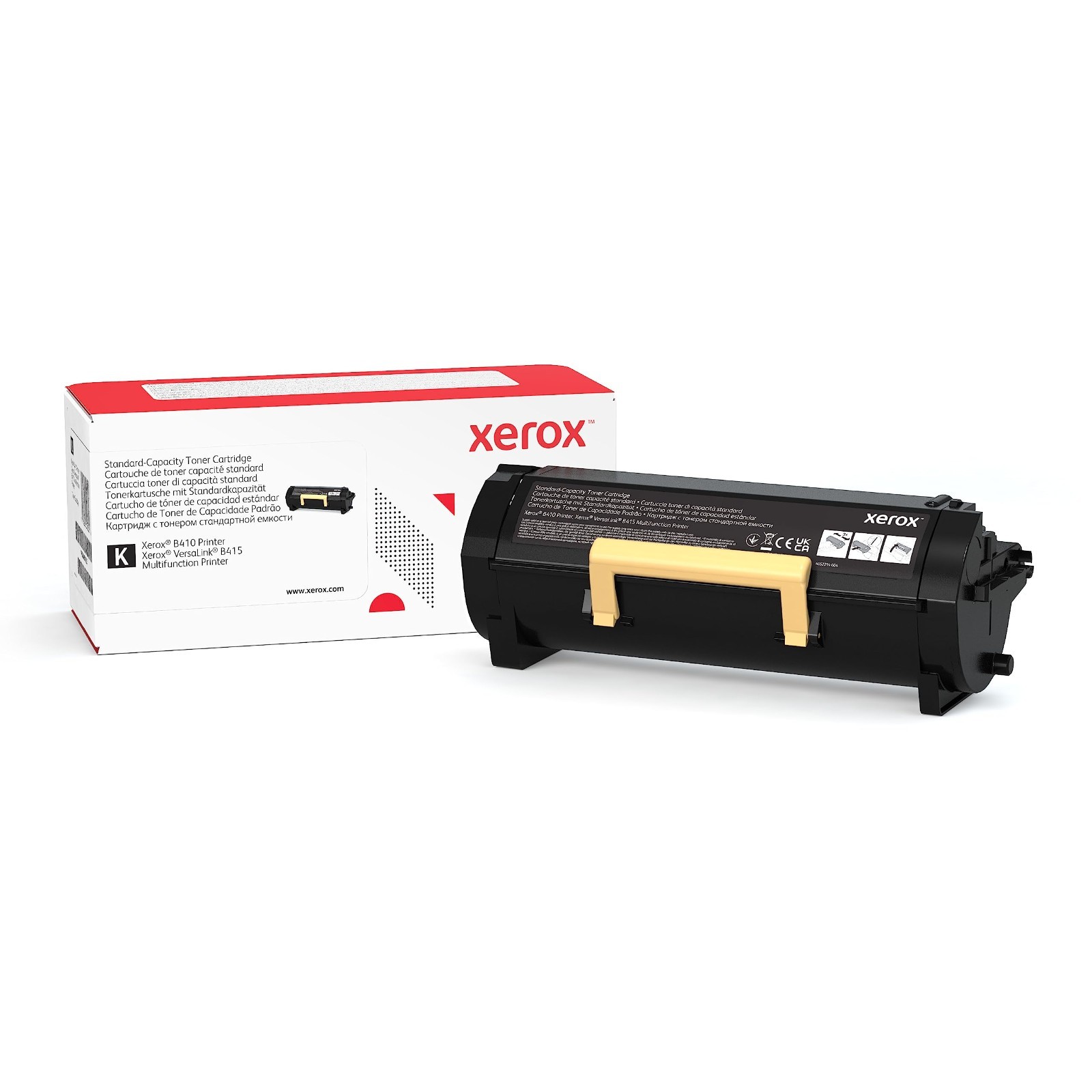 Description This genuine Xerox standard capacity black toner cartridge is specif