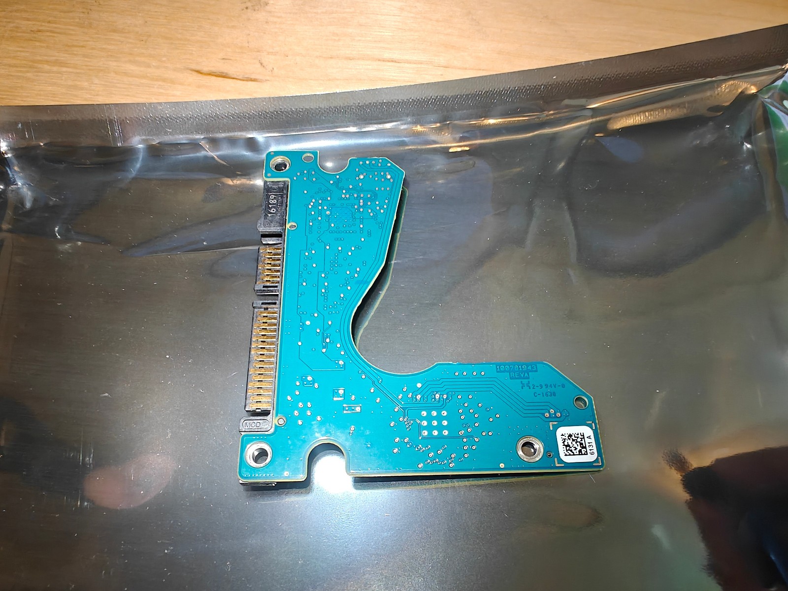 SEAGATE 100781943 REV A PCB BOARD ONLY TESTED