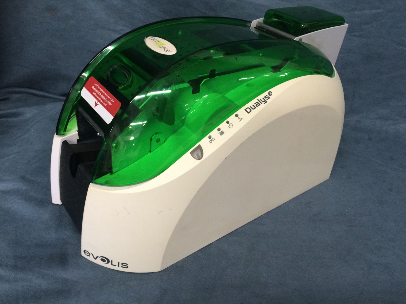 Evolis Dualys 3 Mag Dual Sided ID Card Badge Printer DUA301JG5-BFL10-SP00095