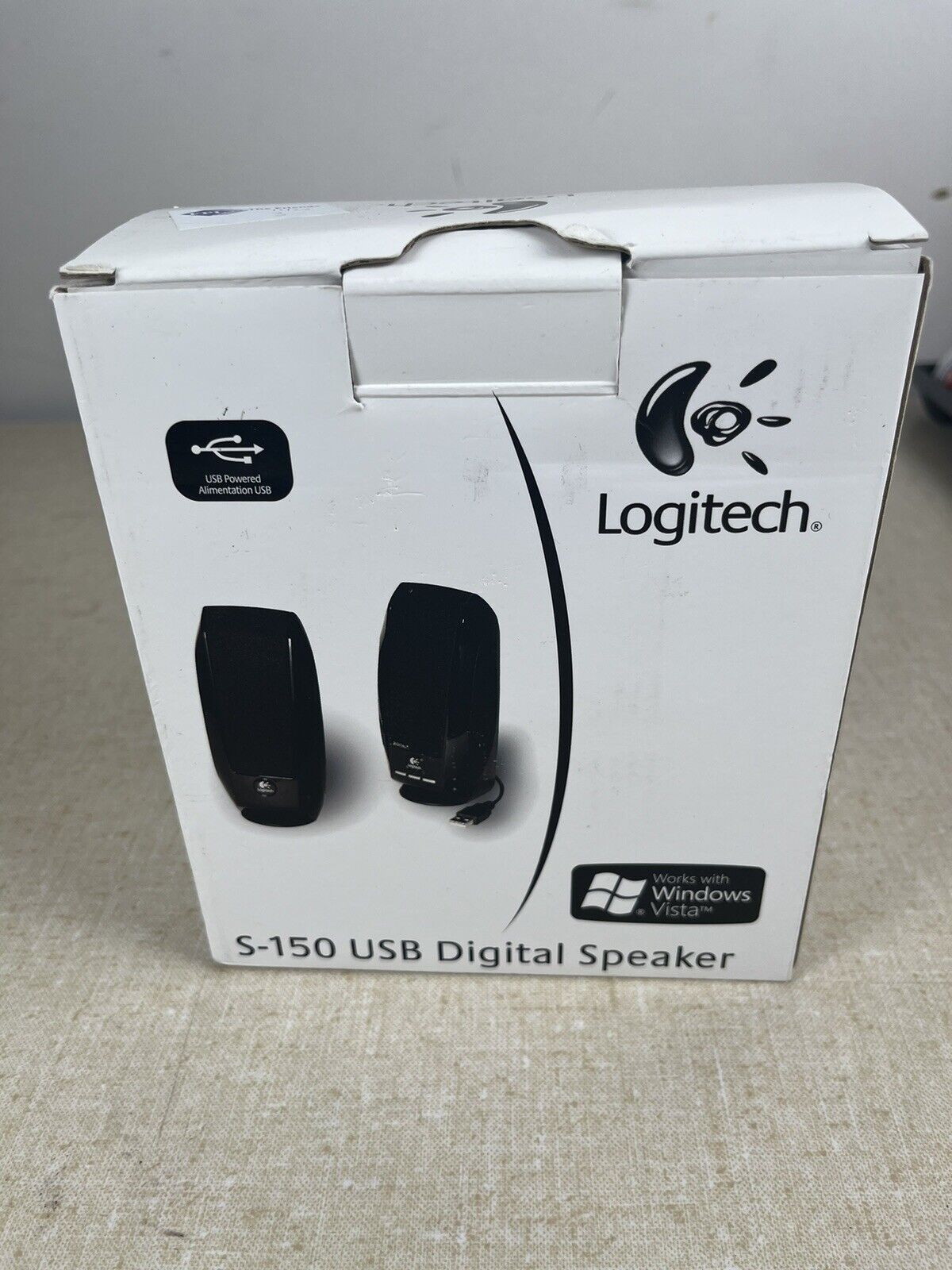 Logitech S-150 USB Digital Speakers Black.
