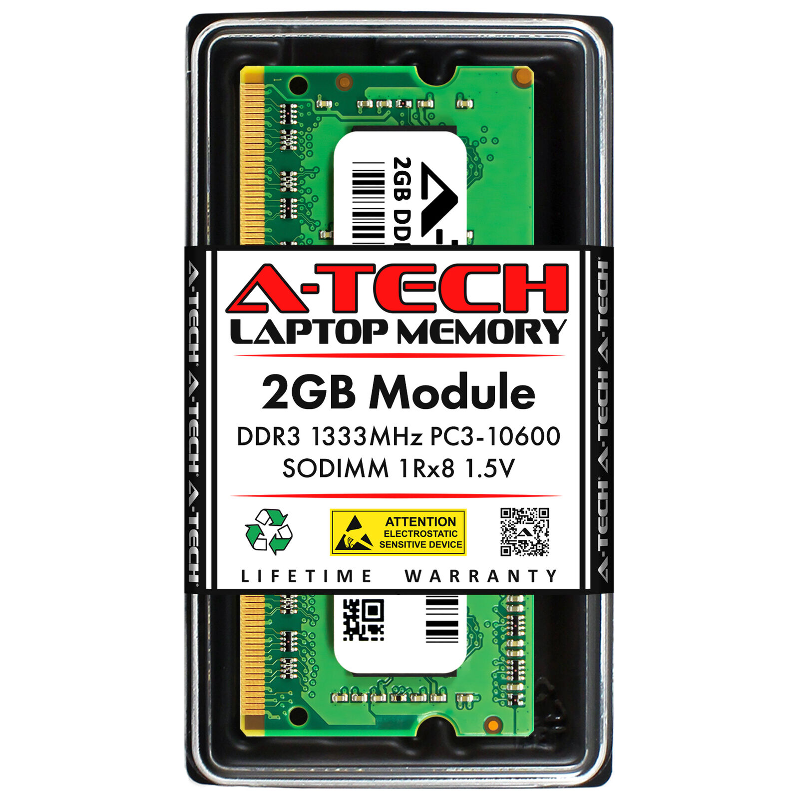 2GB DDR3-1333 SODIMM Samsung M471B5773CHS-CH9 Equivalent Laptop Memory RAM