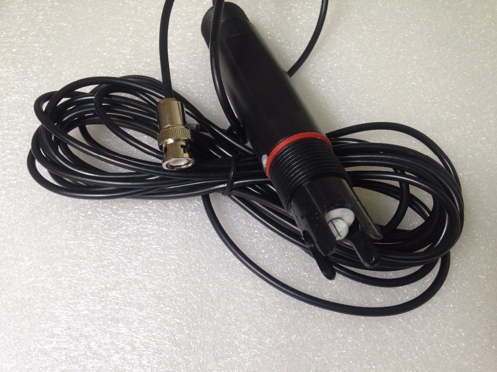 NEW Industrial PH Probe 0 ~ 14PH ph electrode 3/4 G/ BNC Connetor 5M Cable