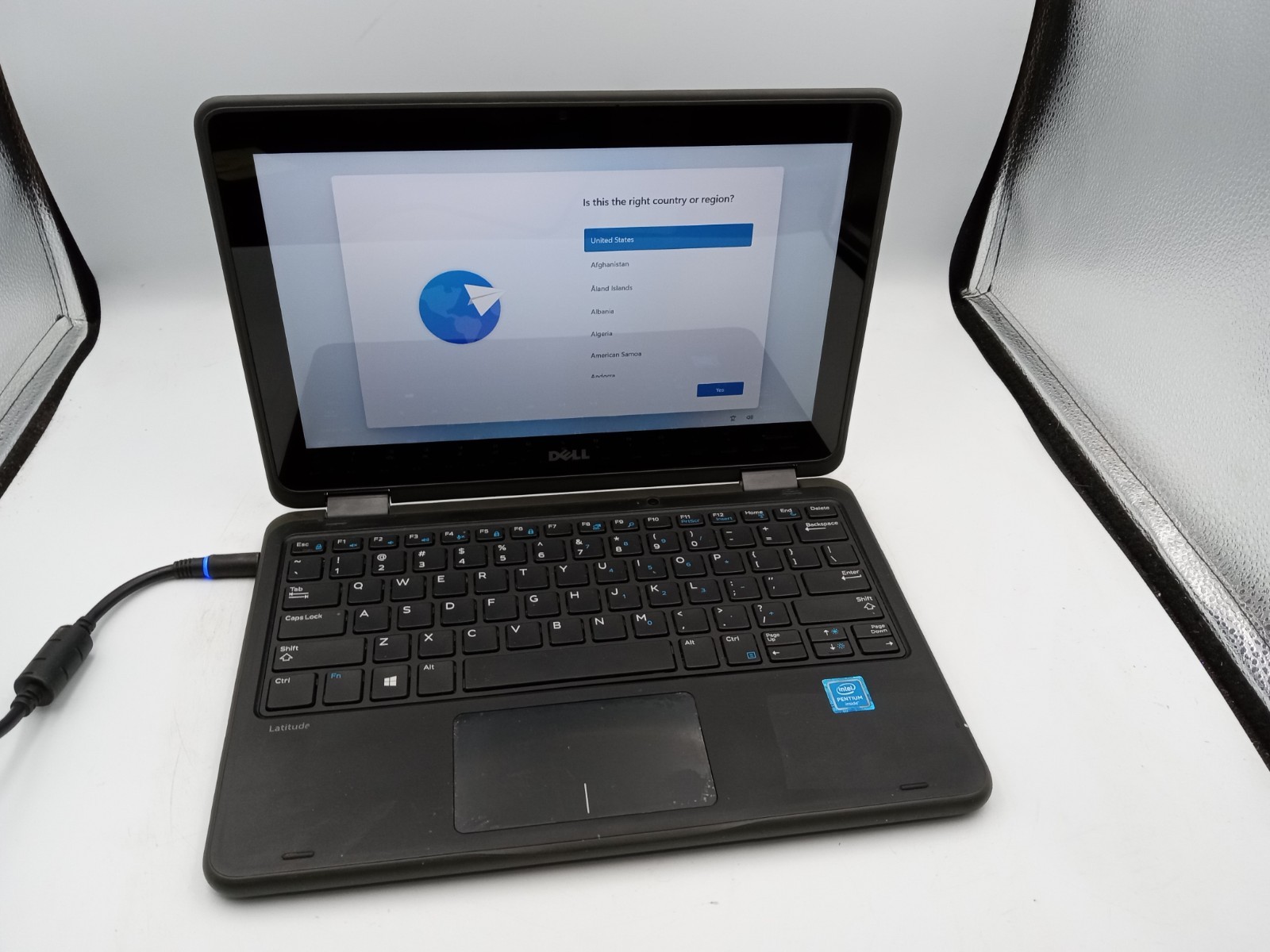 Dell Latitude 3189 11.6" 2in1 Touch Pentium 4GB RAM 128GB SSD Win11 - C-GRADE