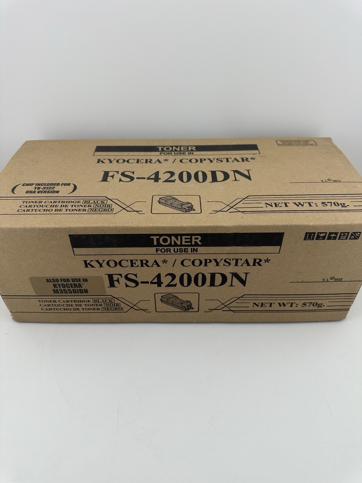 Compatible TK-3122 Black Toner for Kyocera FS-4200DN M3550idn 21000 Pages