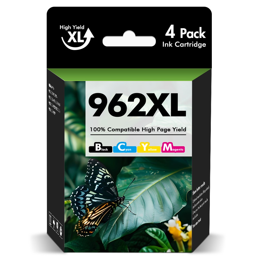 962XL Ink Cartridges Combos for HP Officejet Pro 9010 9015 9018 9020 9025 9028