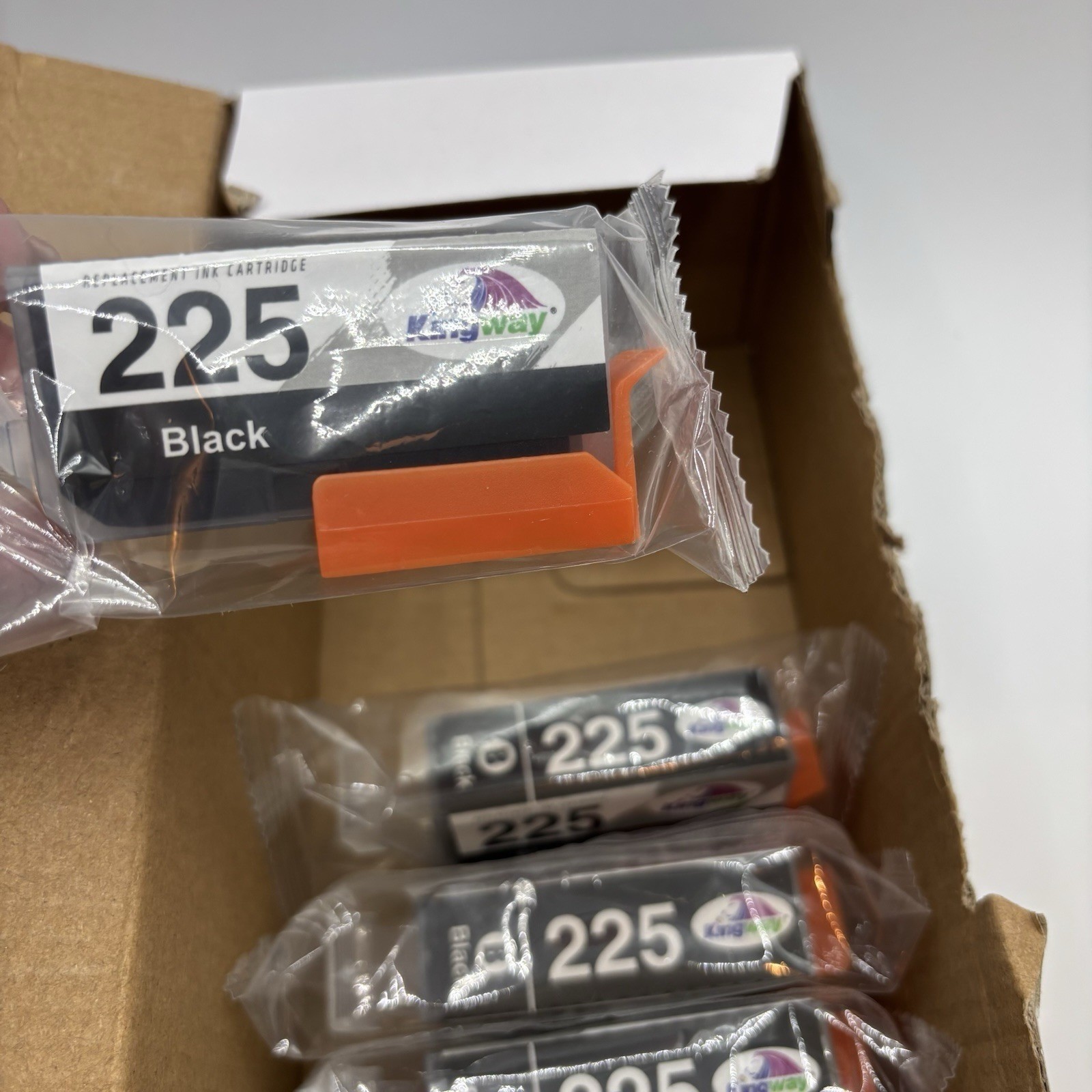 KINGWAY 225 226 Ink Cartridges Replacement for Canon PGI-225 CLI-226 Lot Of 12