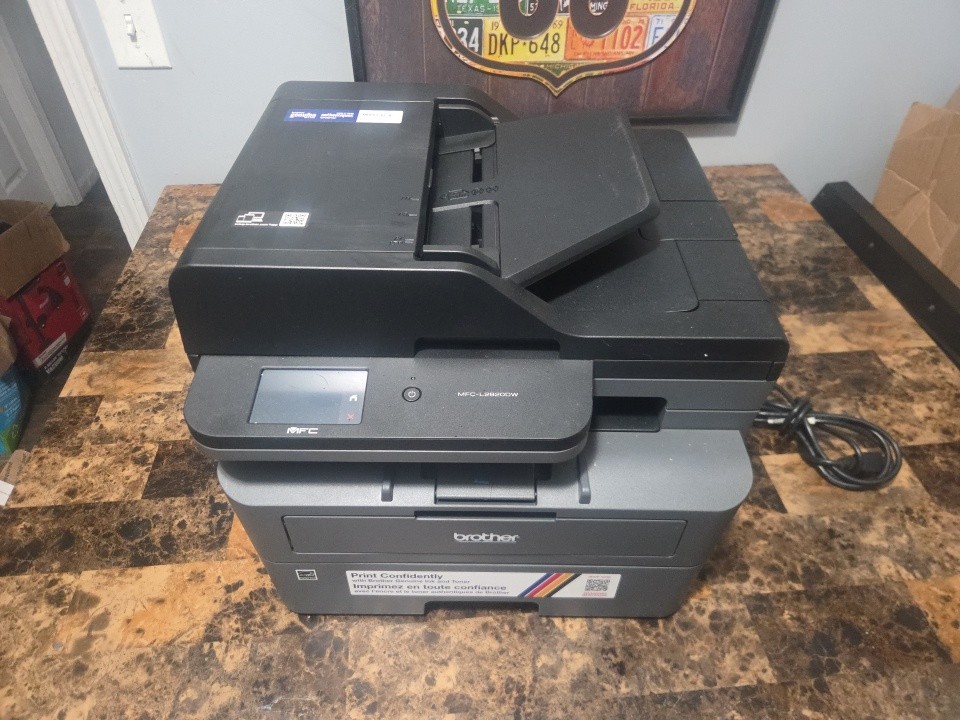 Brother MFC-L2820DW Wireless B/W Laser All-n-One Printer Scan Copy Fax  Open Box