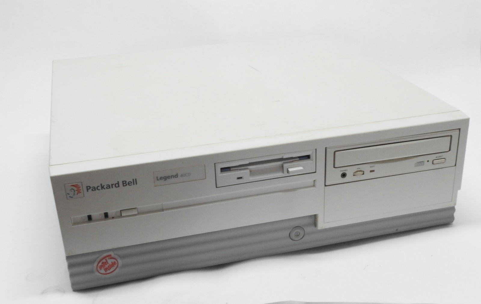 VINTAGE PACKARD BELL LEGEND 40CD 486 DESKTOP + ISA SLOTS - BOOTS TO BIOS