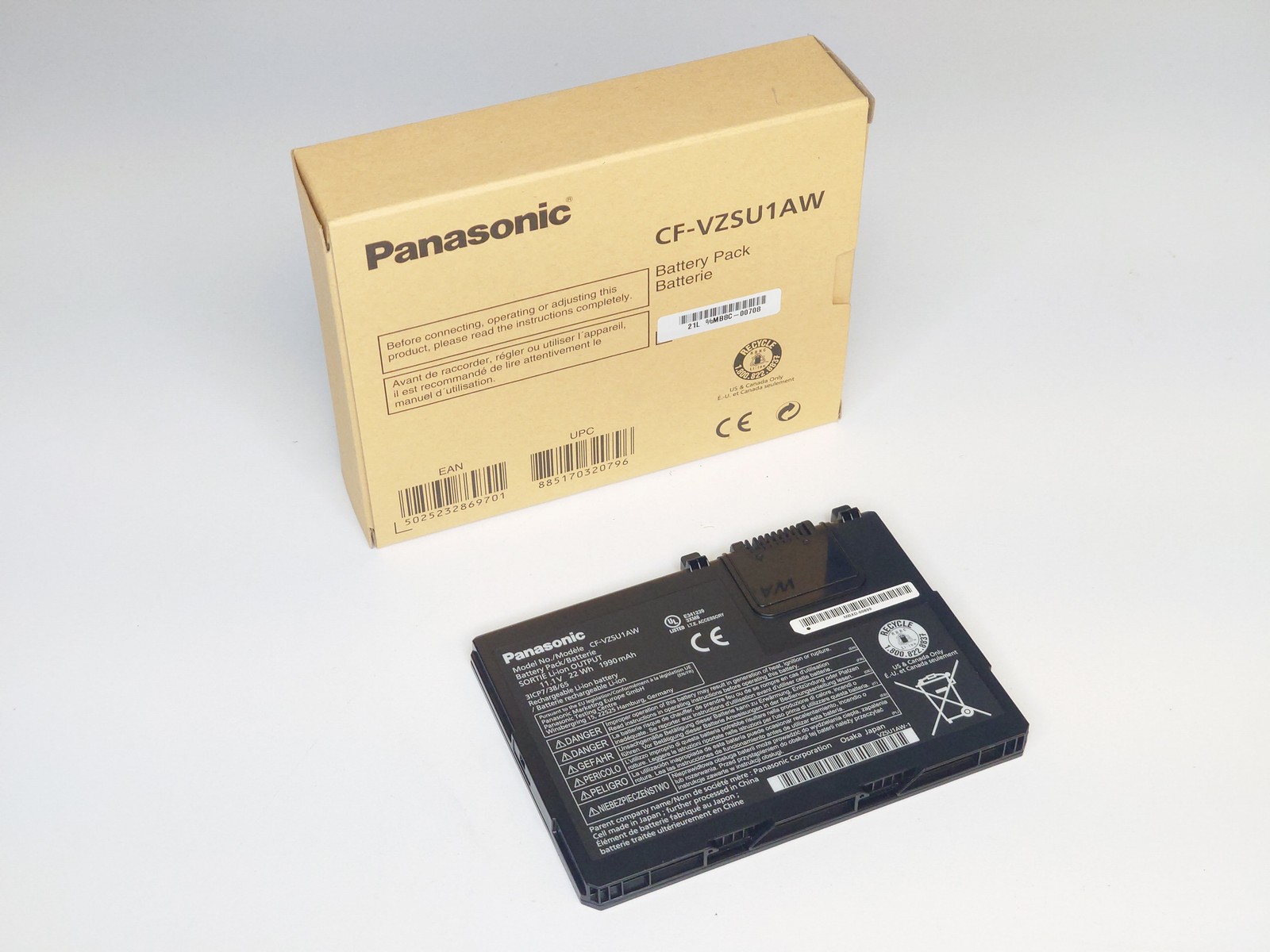 Genuine Panasonic CF33 OEM Battery CF-VZSU1AW