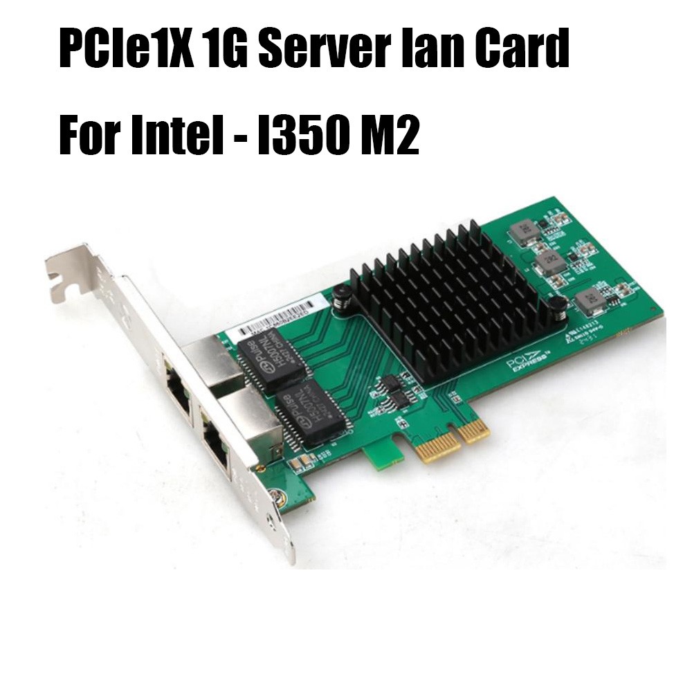 INTEL I350M2-M4 PCIe 1X 1G RJ-45 Dual-Quad Port Ethernet Server Adapter lan Card