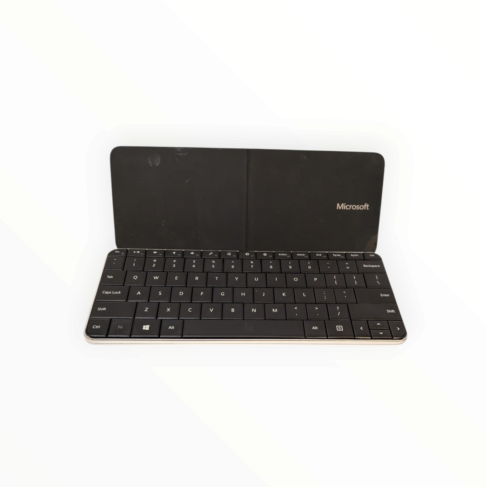 Microsoft Wedge Mobile Bluetooth Keyboard KT-1120 Portable Compact w/Cover Stand