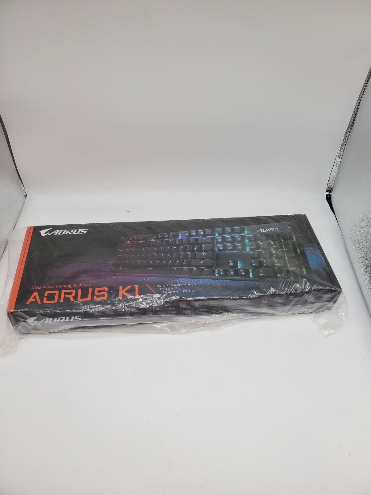 Gigabyte AORUS K1 Mechanical Gaming Keyboard MX Cherry RED Switch RGB Fusion