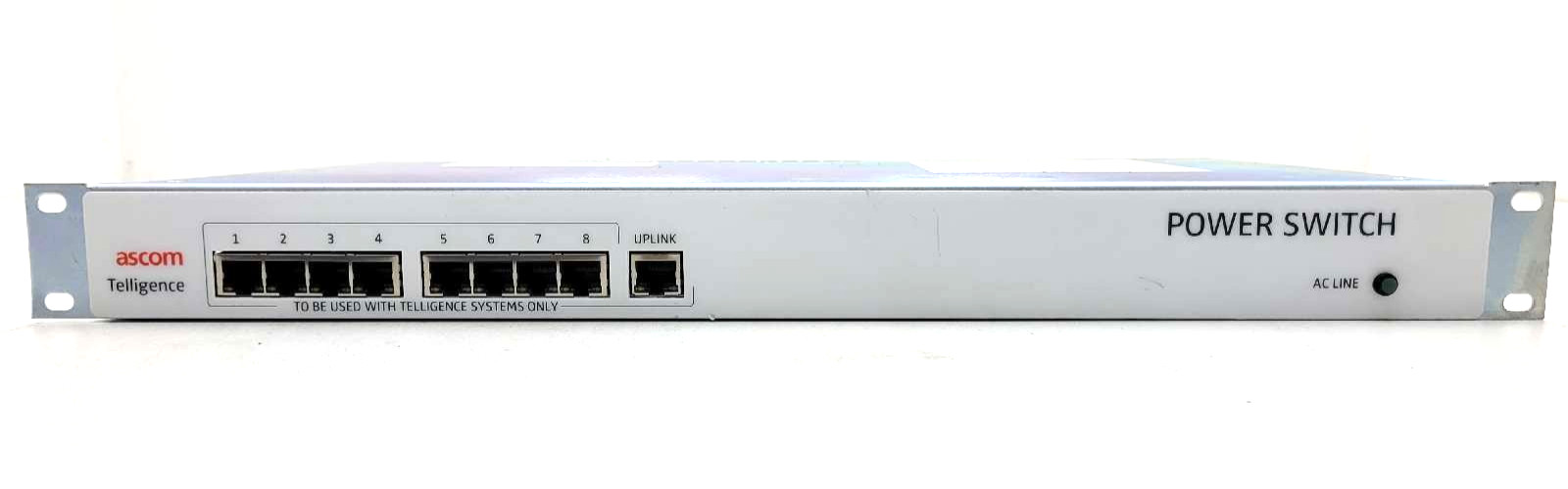 Ascom Telligence HC-IPSWITCH8 8-Port + Uplink Ethernet Network Switch Tested