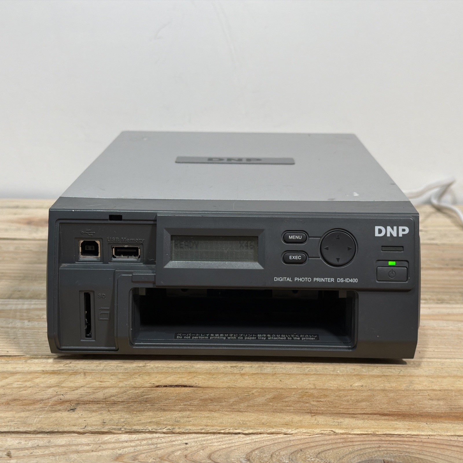 DNP DS-ID400 V2.01 Digital Photo Printer Used Untested
