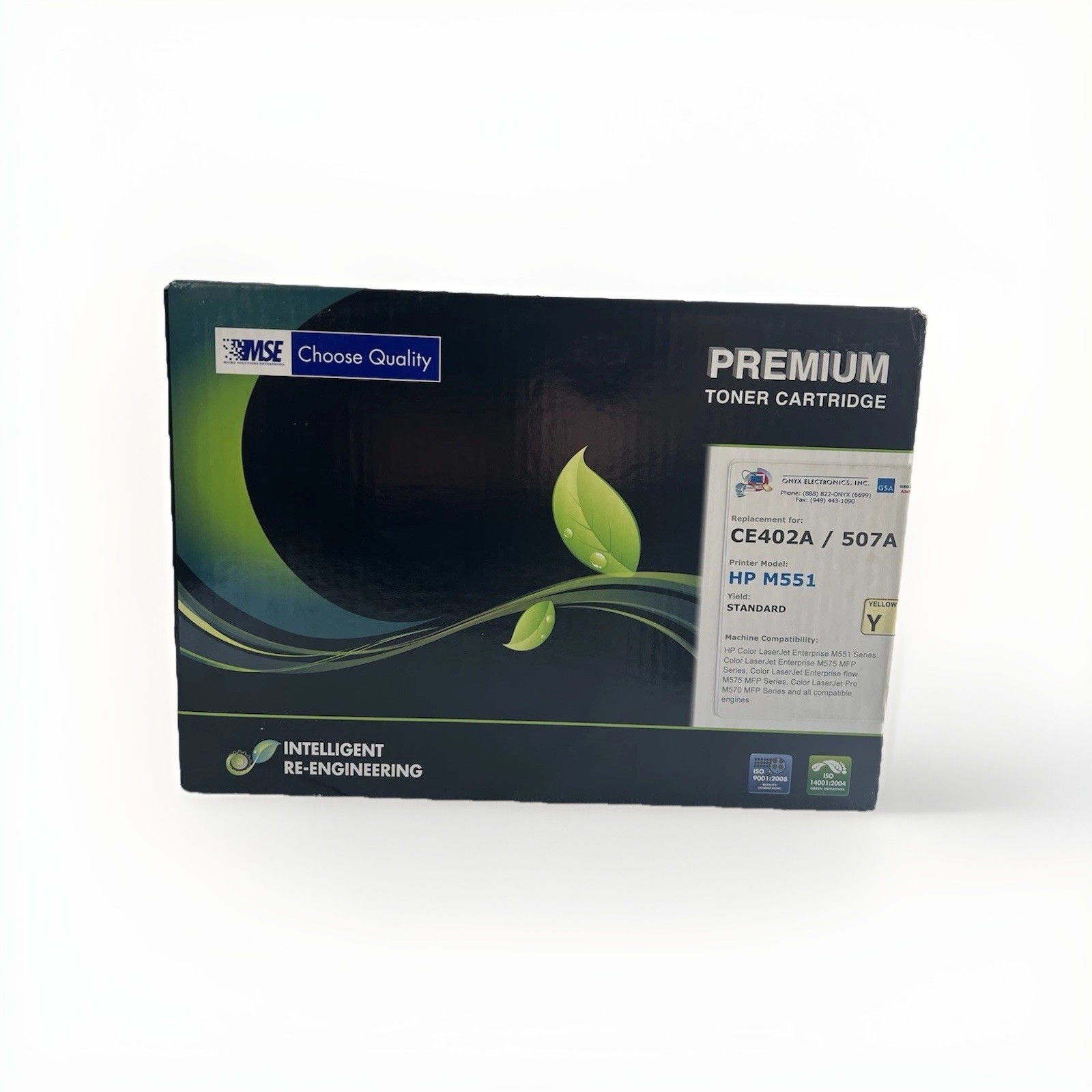 MSE Premium Toner CE402A / 507A  HP M551 New/Sealed - Yellow