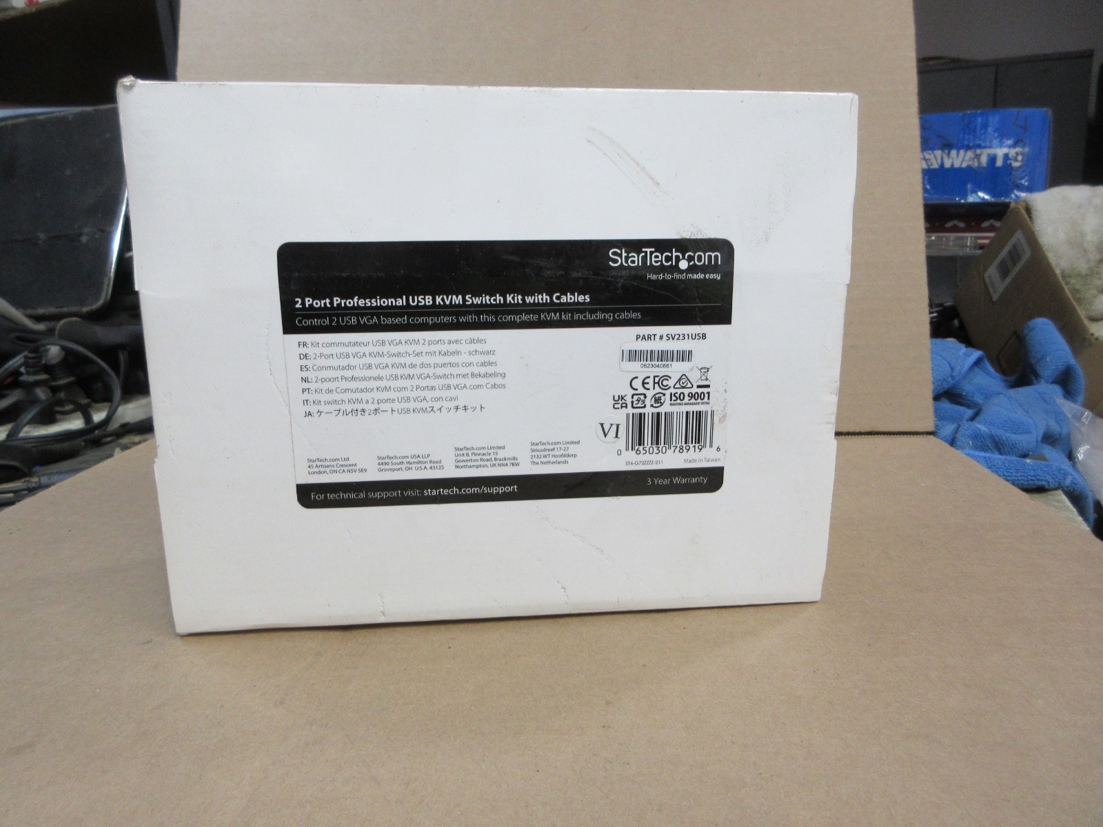 StarTech.com  MODEL SV231USB 2-Ports External KVM switch USB NEW IN BOX