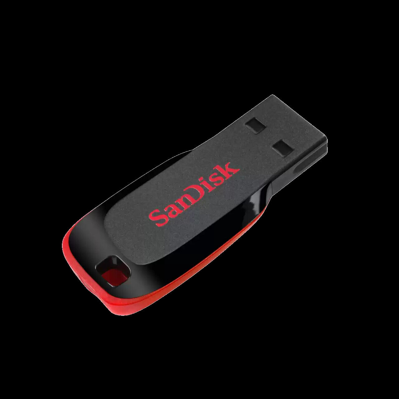 SanDisk 32GB Cruzer Blade USB Flash Drive, Black, Red - SDCZ50-032G-B35