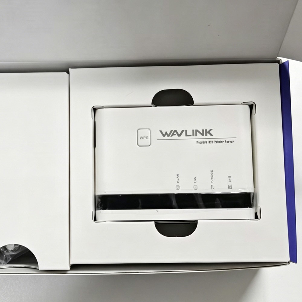 WAVLINK 3 IN 1 USB Wireless Print Server WiFi Print Server 10/100Mbps LAN/Bridge