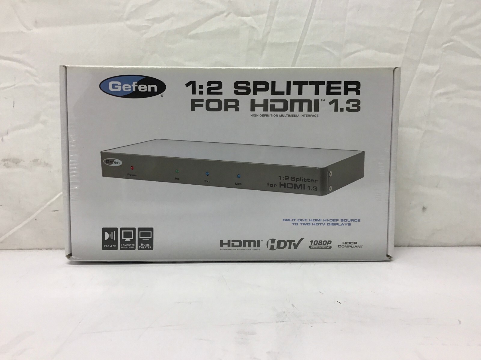 NEW Gefen 1:2 Splitter HDMI 1.3 w/ Optical Digital Audio Output